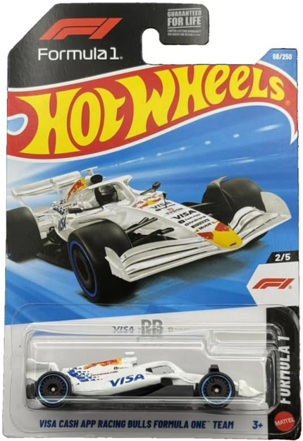 Hot Wheels Racing Bulls Formula One Team [White] 68/250 Formula 1 2/5