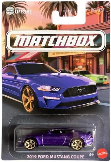 Matchbox 2019 Ford Mustang Coupe [Purple] 02/05