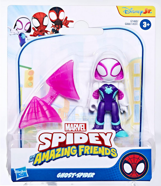 Marvel Spidey and His Extraordinary Friends, Ghost-Spider Figure with Accessory