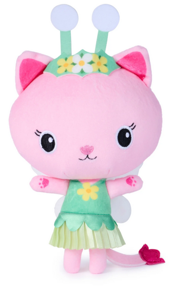 Gabby’s Dollhouse Fairylandia Kitty Fairy 6-inch Plush Toy, for Ages 3 and up
