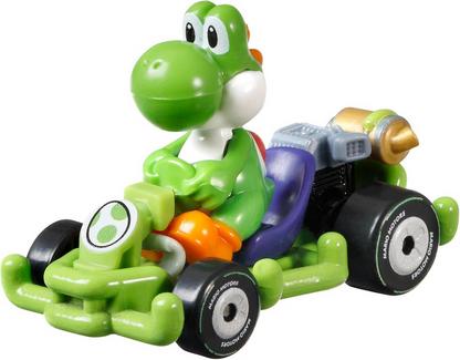 Hot Wheels Yoshi Pipe Frame Kart Super Mario Kart