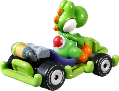 Hot Wheels Yoshi Pipe Frame Kart Super Mario Kart