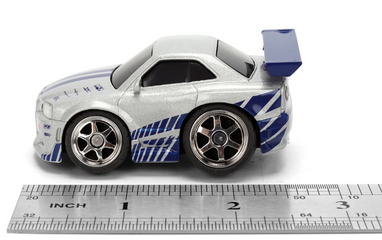 Jada Toys Small Blocks Fast & Furious Brian's Nissan Skyline GT-R (BNR34) 1:43 Scale