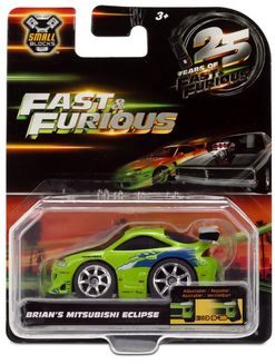 Jada Toys Small Blocks Fast & Furious Brian's Mitsubishi Eclipse 1:43 Scale