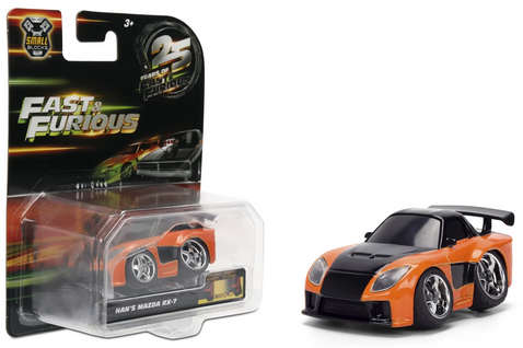 Jada Toys Small Blocks Fast & Furious Han's Mazda RX-7 1:43 Scale