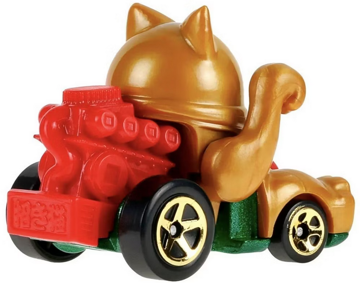Hot Wheels Feline Lucky Gold 92/250 Experimotors 2/5