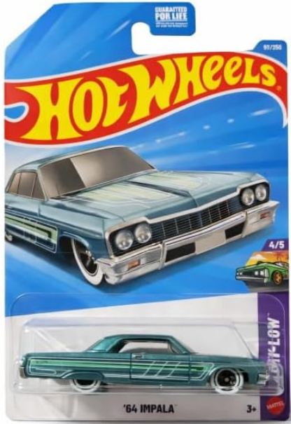 Hot Wheels '64 Impala [Blue] 95/250 Layin' Low 4/5