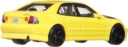 Hot Wheels Premium '98 Toyota Alteza #129 Boulevard Real Riders Yellow