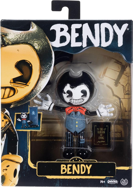 Bendy and the Ink Machine Bendy Real World with Book 5" Action Figure from Wave 2