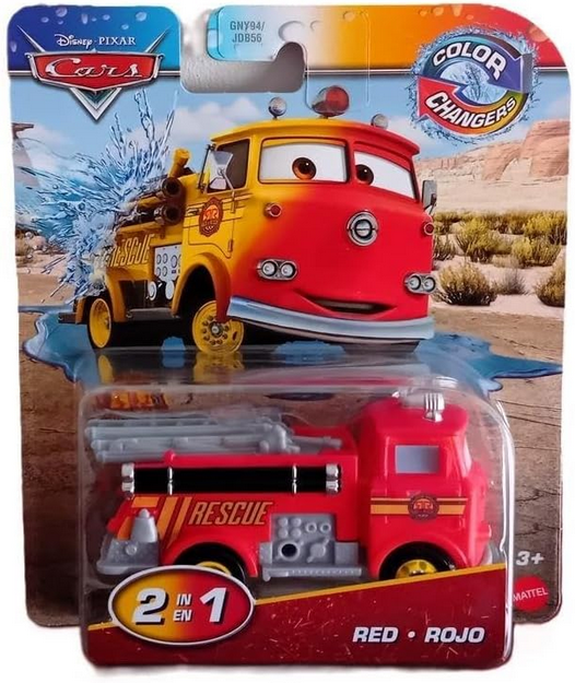 Disney Pixar Cars Color Changers Red