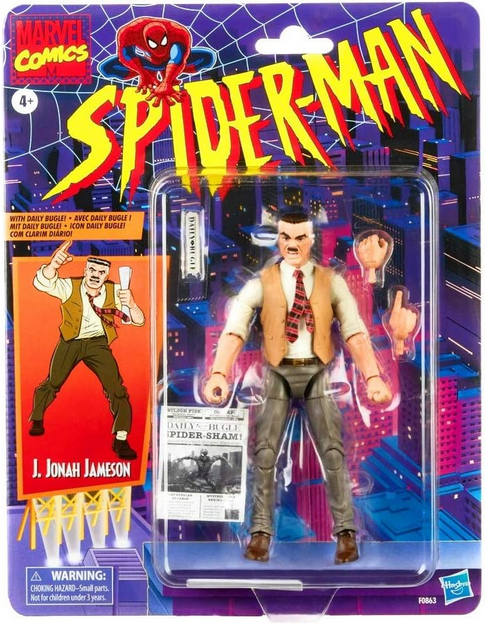 Hasbro Marvel Legends J Jonah Jameson 6-Inch Figure