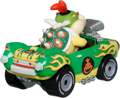 Hot Wheels Mario Kart Bowser Jr. Flame Flyer 1:64 Scale Die-Cast