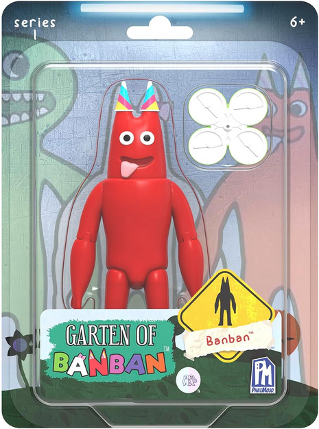 Garten of Banban, Banban Red Monster 5 Inch Action Figure