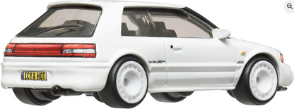 Hot Wheels Boulevard Mazda 323 GTR 1:64 Scale Die-Cast Car, White