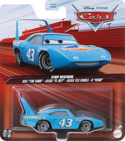 Disney and Pixar Cars The King 1:55 Scale Die-Cast Vehicles, Collectible Toy Cars