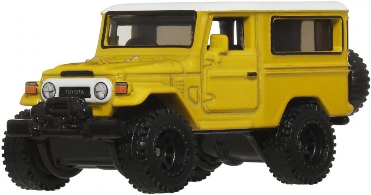 Hot Wheels Premium Boulevard Toyota Land Cruiser FJ43 (Yellow)