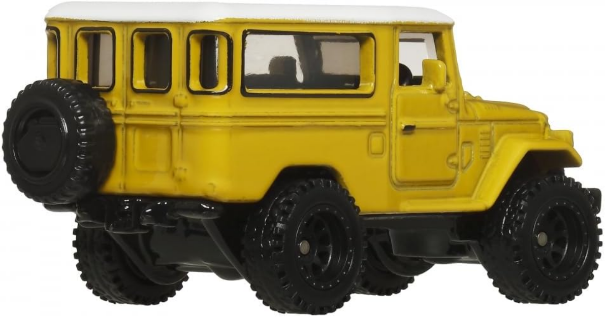 Hot Wheels Premium Boulevard Toyota Land Cruiser FJ43 (Yellow)