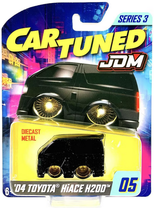CarTuned 2004 Toyota Hiace H200 JDM (Black) Series 3