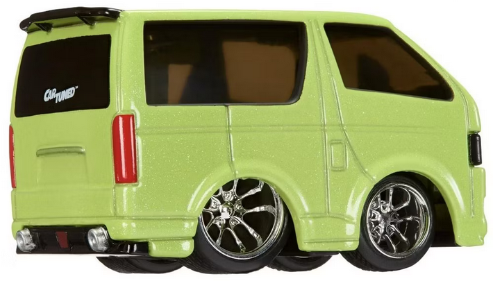 Car Tuned 2004 Toyota Hiace H200 Customs Lime Green Series 6