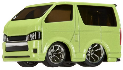 Car Tuned 2004 Toyota Hiace H200 Customs Lime Green Series 6