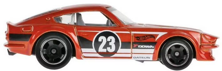 Hot Wheels Datsun 240Z Orange 72/250 Then and Now 2/10