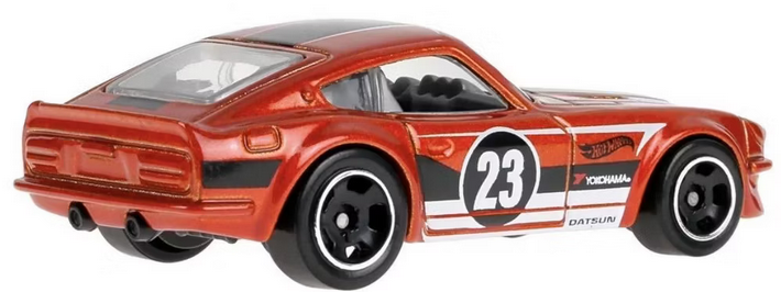 Hot Wheels Datsun 240Z Orange 72/250 Then and Now 2/10