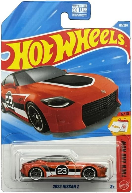 Hot Wheels 2023 Nissan Z [Orange] 121/250 Then & Now 5/10 1:64 Scale