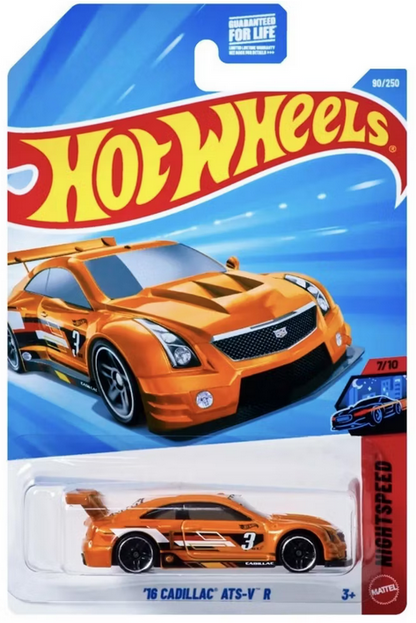 Hot Wheels 2016 Cadillac ATS-V R 90/250 NightSpeed 7/10
