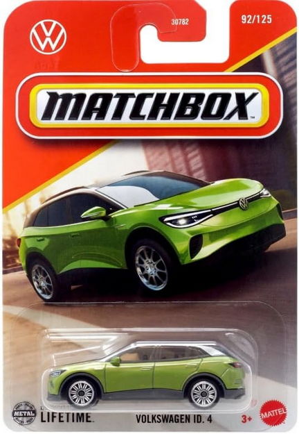 Matchbox Volkswagen ID. 4 [Green] 92/125, 1:64 Scale