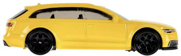 Hot Wheels 2017 Audi RS 6 Avant HW Euro 2/10 Yellow