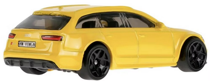 Hot Wheels 2017 Audi RS 6 Avant HW Euro 2/10 Yellow