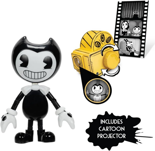 Bendy and The Ink Machine 5" Bendy with Rocking Horse & Projector Wave #3 Action Figures Action Figures
