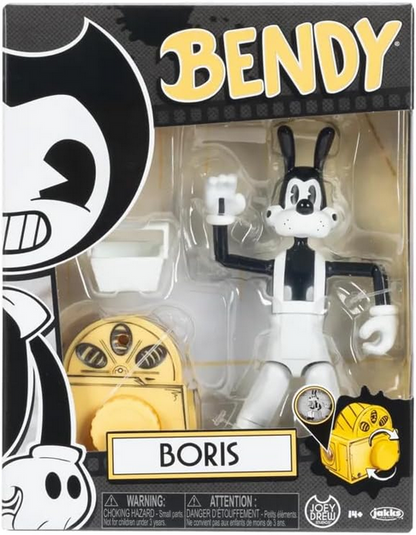 Bendy and the Ink Machine 5" Boris with Picnic Basket & Projector Wave #3 Action Figures