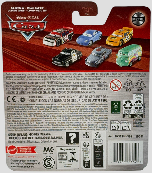 Cars Disney Pixar Floyd Mulvihill 1:55  Metal Car