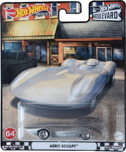Hot Wheels Aero Sculpt, Boulevard #64