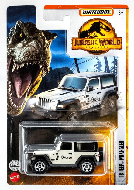 Matchbox '18 Jeeps Wrangler [White/Black Top]