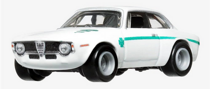 Hot Wheels Alfa Romeo Giulai Sprint GTA, Car Culture Spettacolare 5/5 [White]