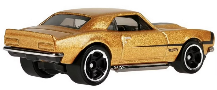Hot Wheels 1967 Camaro Gold 56/250 HW Dream Garage 3/5