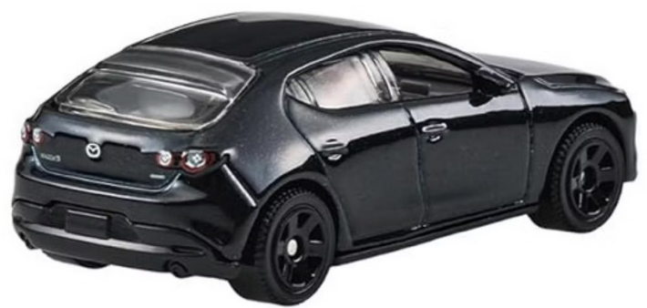 Matchbox 2019 Mazda 3 Hatchback [Black] 14/125-1:64 Scale