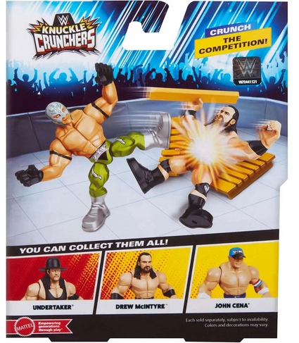 WWE Wrestling Knuckle Crunchers Rey Mysterio Action Figure