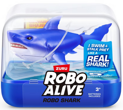 Robo Alive Robotic Swimming Shark - Blue