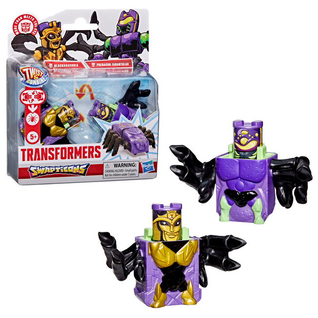 Transformers Swapticons Blackarachnia & Predacon Tarantulas