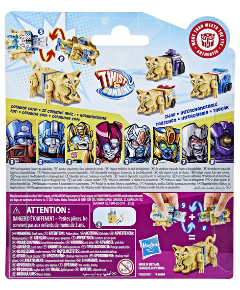 Transformers Swapticons Tigatron & Cheetor