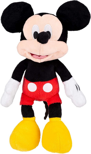Disney Mickey Mouse Small Child Plush Toy Stuffed Character Doll - Cute, Soft & Huggable 11 Inch Original Minnie Mouse & Friends Mini Bean Bag Figure for Baby, Toddlers, Girls, Boys & Adults