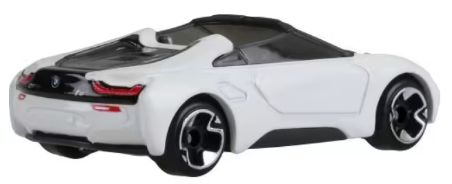 Hot Wheels Silver Series Hybrid Speed BMW i8 (White Convertible) 1/5