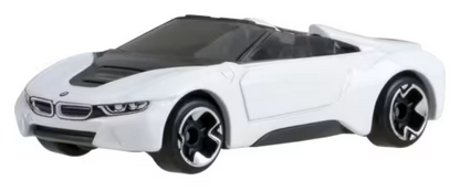 Hot Wheels Silver Series Hybrid Speed BMW i8 (White Convertible) 1/5
