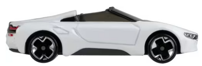 Hot Wheels Silver Series Hybrid Speed BMW i8 (White Convertible) 1/5