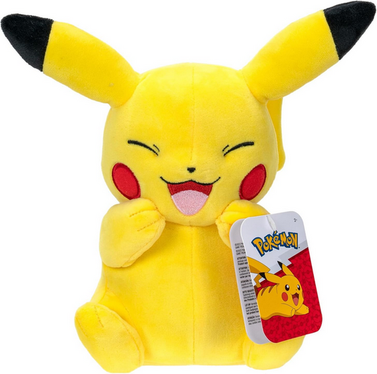 Pokemon Laughing Pikachu 8" Plush