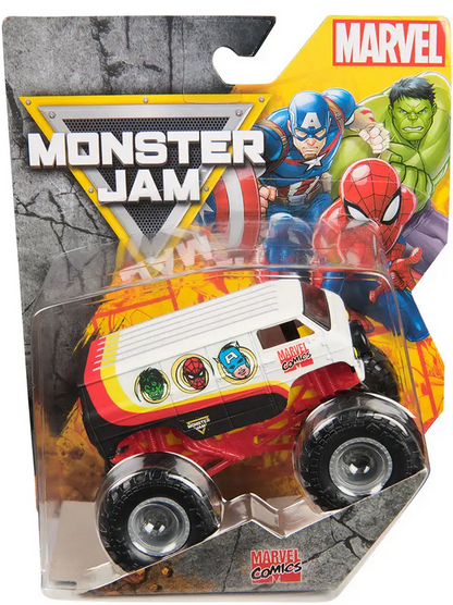 Monster Jam Marvel Comics Classic Van 1:64 Scale Monster Truck
