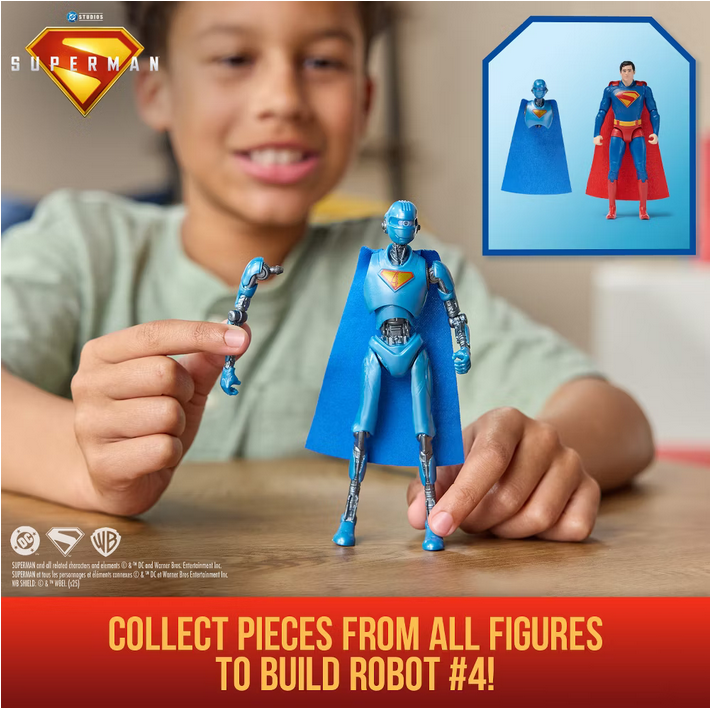 DC Comics Superman Basic 6" Action Figure and Build-A-Figure Piece